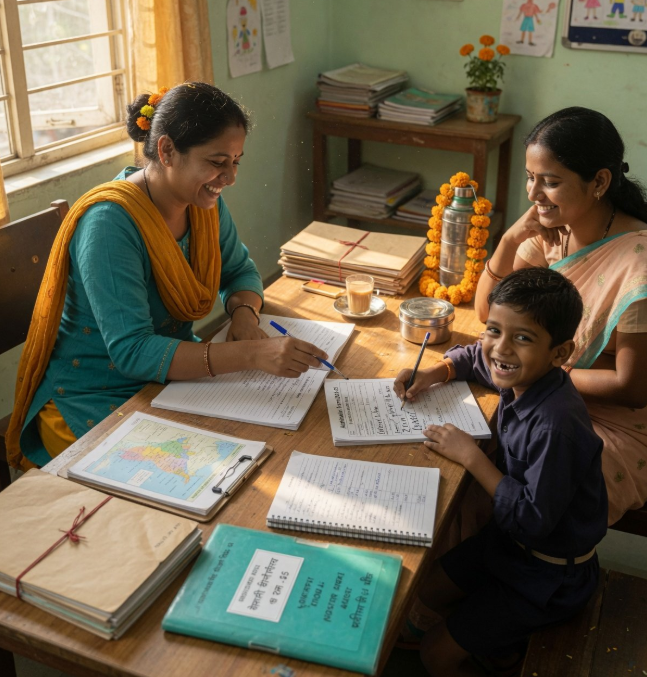 Bal Vikas Shikshan Sanstha NGO office in Mukund Nagar, Dharavi serving the local community with education and documentation support